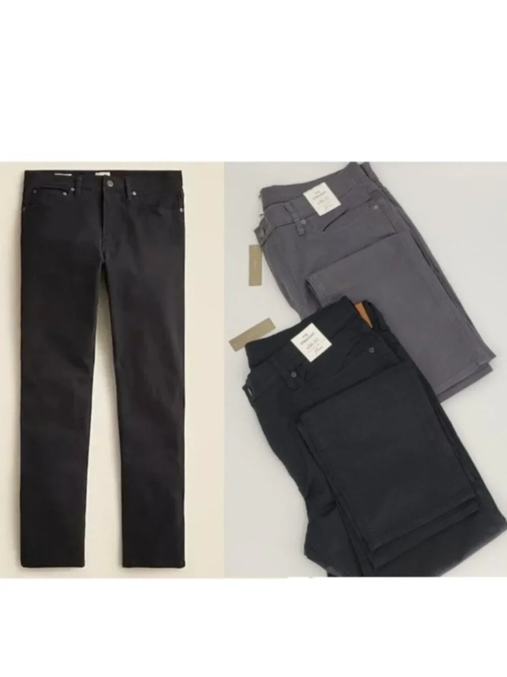 Two J. Crew 770 Straight-fit Pant
